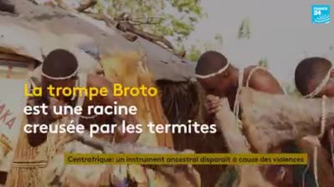 La trompe de Broto, un instrument ancestral en voie de disparition en RCA