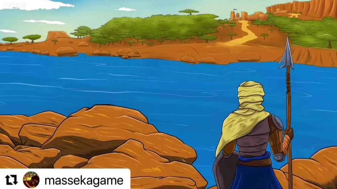 ⁣⁣"Kissoro Tribal Game" un jeu vidéo créé par Teddy Kossoko un Centrafricain