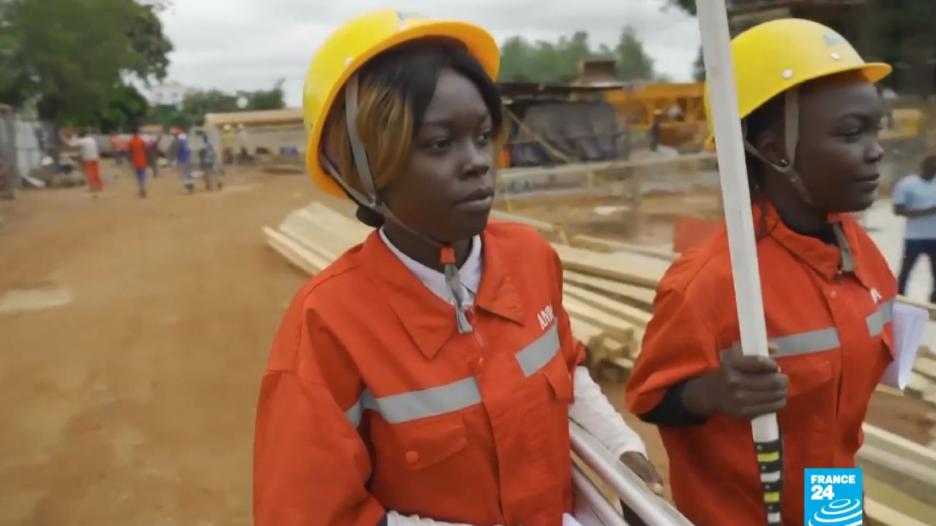 ⁣⁣L'émergence des bâtisseuses en République centrafricaine