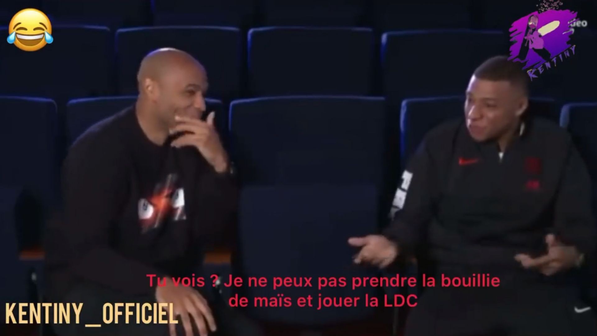 Thierry Henry demande l’avis de Kylian Mbappé sur les femmes YAKOMAS et BANDAS de la RCA