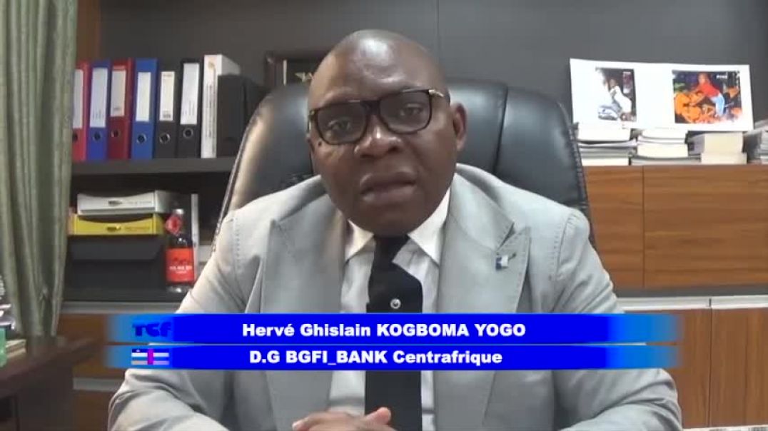 ⁣Le DG de la BGFI (Ex CBCA), Mr Hervé Ghislain KOGBOMA YOGO fait un bilan de l’année 2021