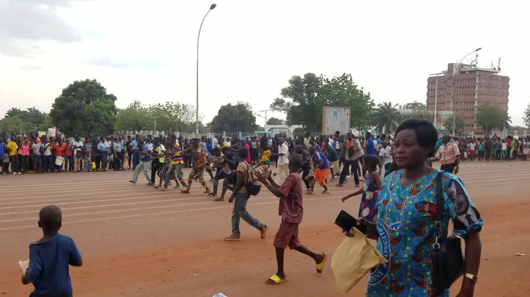 ⁣Répétition du défilé du 1er décembre 2022 du Goupe Folklorique Ongo Brottho de la Ouaka