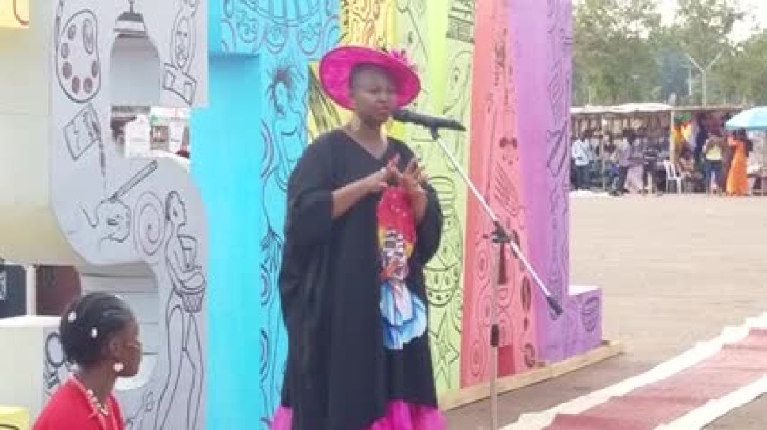 ⁣⁣Allocution de clôture du Ti-i festival par Idylle Mamba