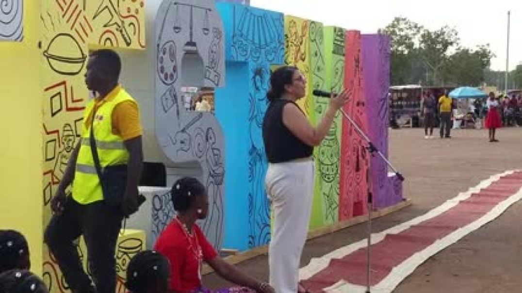 Allocution de clôture du Ti-i festival par Hanan Talbi de la MINUSCA