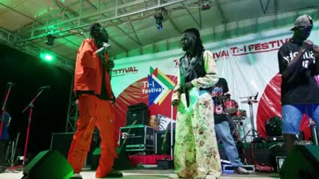 ⁣Prestation de DÔGÔ et P-Wayne au TÎ-Ï FESTIVAL 2025